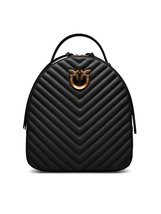 Pinko Mugursoma Love Click Classic Backpack PE 24 PLTT 102530 A1J2 Melns