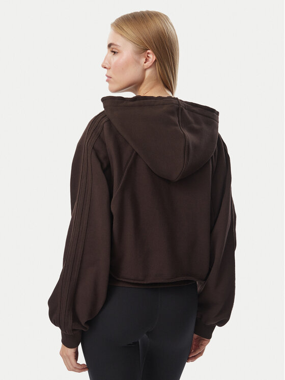 adidas adidas Μπλούζα Sst Double Front Hoody KT1922 Καφέ Regular Fit