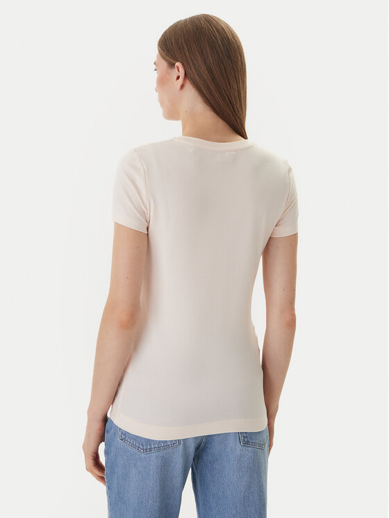 Guess Guess Tricou W5GI04 J1314 Roz Slim Fit
