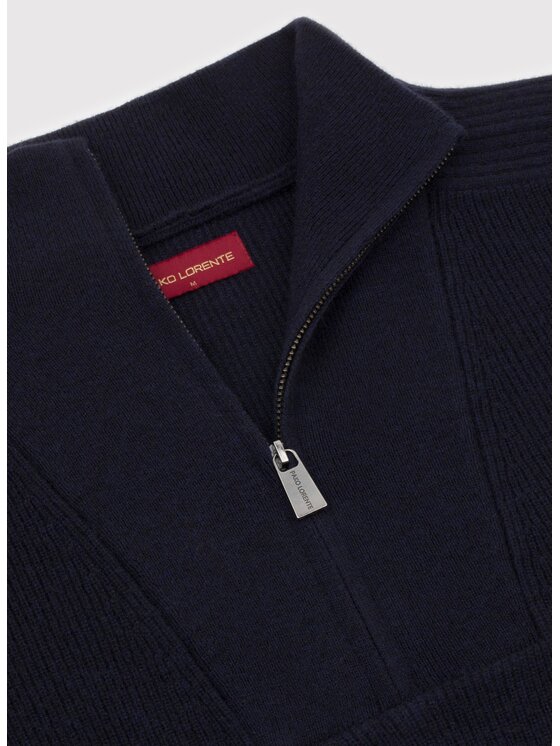 Pako Lorente Pako Lorente Sweter P25WP-2X-011 Granatowy Classic Fit