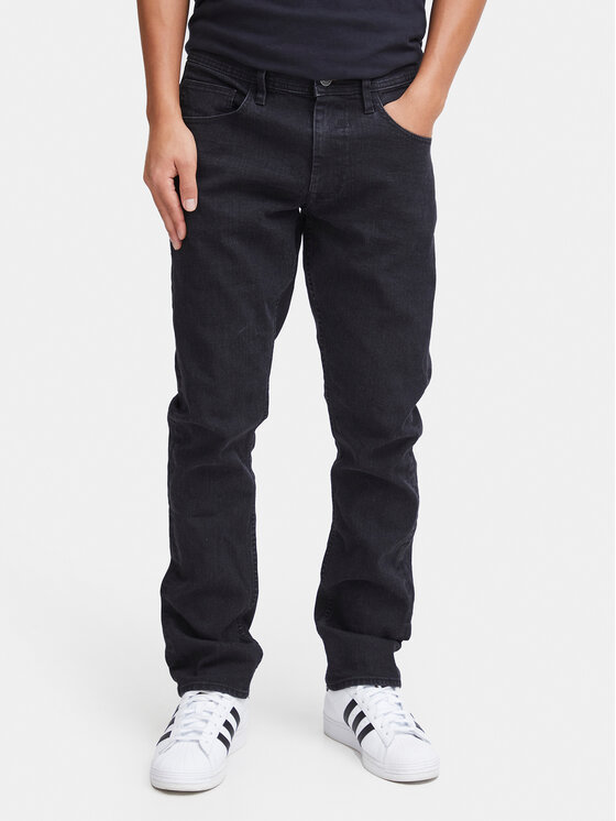 Blend Jeans Hlače 20716410 Črna Straight Fit