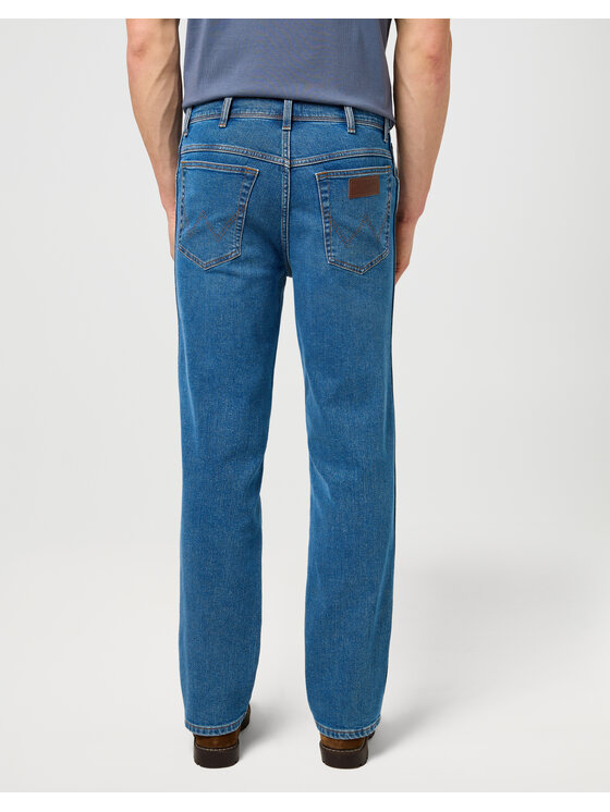 Wrangler Wrangler Jeansy TEXAS Niebieski Straight Fit