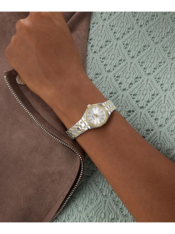 Guess Guess Zegarek GW0931L3 Srebrny