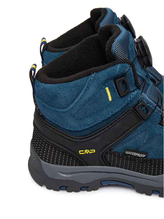 CMP CMP Trekkingi Kids Kiruna Mid Fitgo Fleece Wp 3Q57894 Niebieski