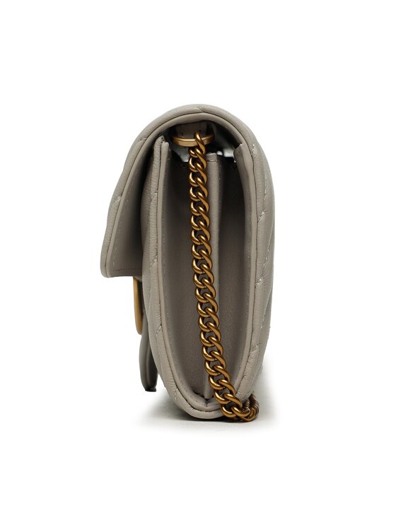 PINKO Pinko Дамска чанта Love Mini Icon Wallet C PE 23 PLTT 10062 A0GK Сив