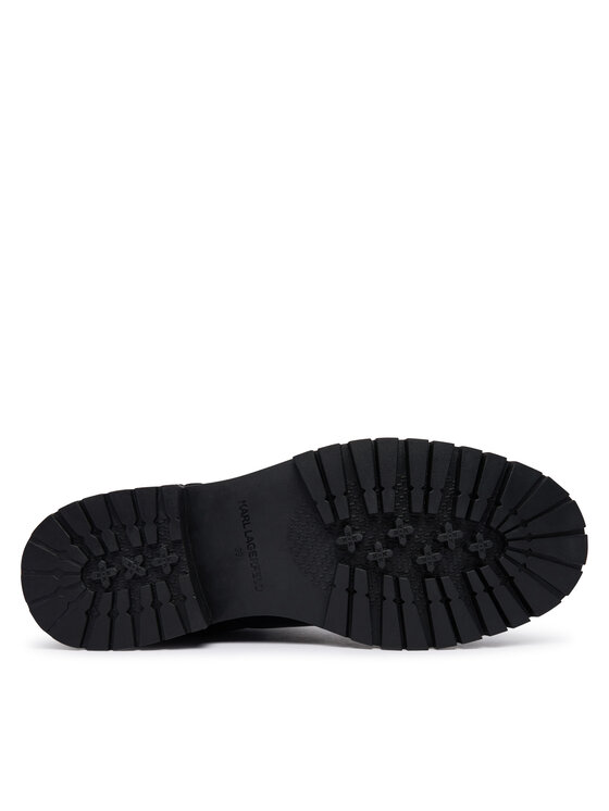 KARL LAGERFELD KARL LAGERFELD Черевики Binky II KL47566W Чорний