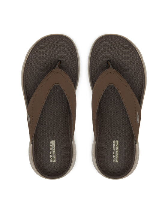 Skechers Skechers Japanke Go Walk Flex Sandal-Vallejo 229202/CHOC Smeđa