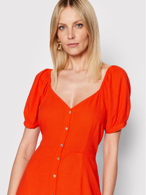 Vero Moda Vero Moda Pluusikleit Jesmilo 10260300 Oranž Regular Fit