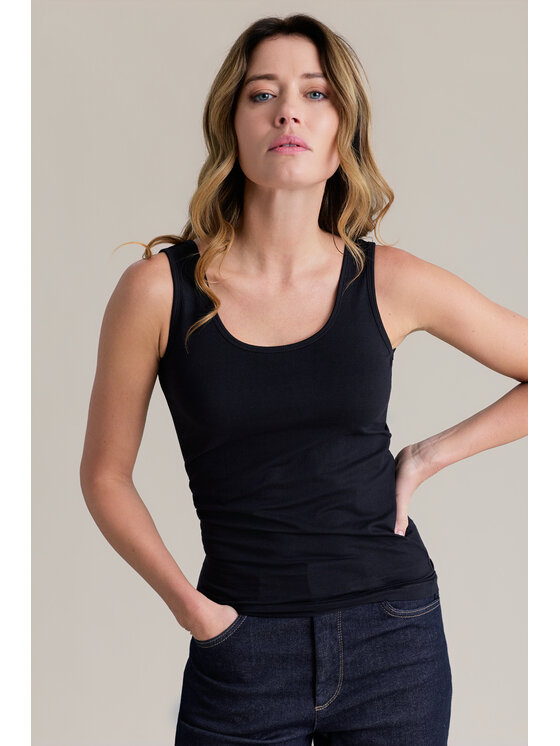 Lancerto Lancerto Top Lavena TS073226000024 Granatowy Regular Fit