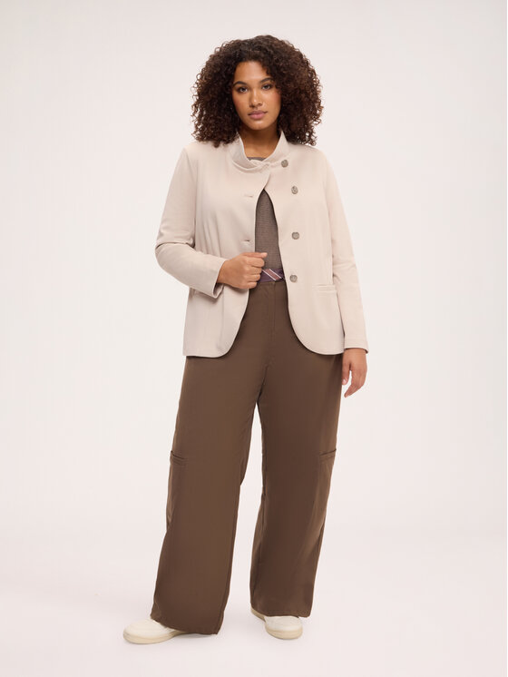 Fiorella Rubino Fiorella Rubino Giacca da abito R808L000351N002 Crema Regular Fit