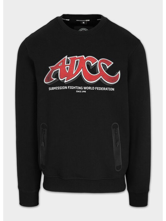 PITBULL PITBULL Bluza ADCC DOGWOOD Czarny Regular Fit