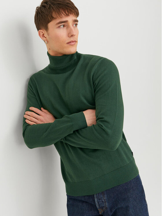 Jack & Jones Jack & Jones Гольф 12157417 Зелений Regular Fit