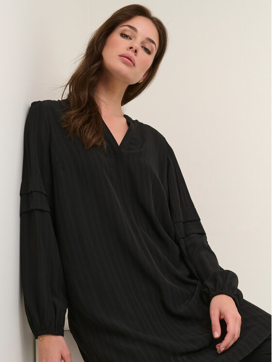 Kaffe Kaffe Tunika Helly 10507200 Schwarz Relaxed Fit