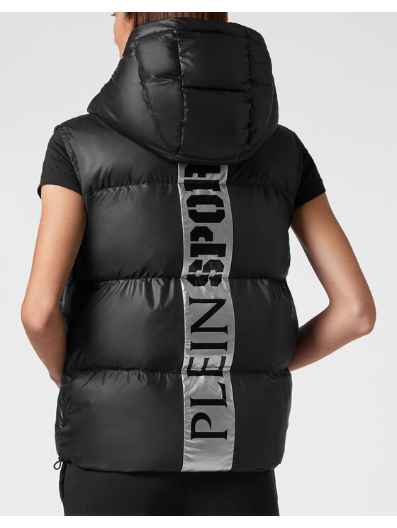 Plein Sport Plein Sport Bezrękawnik 269 Czarny Regular Fit