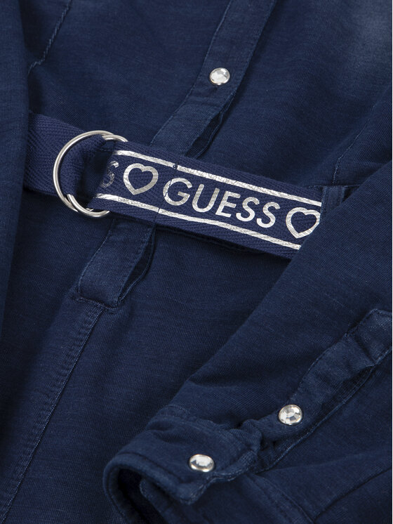 Guess Guess Kombinezon J93K52 K8V70 Mornarsko modra Regular Fit