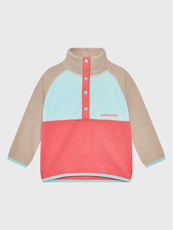 Didriksons Fliso džemperis Monte 504335 Rožinė Regular Fit