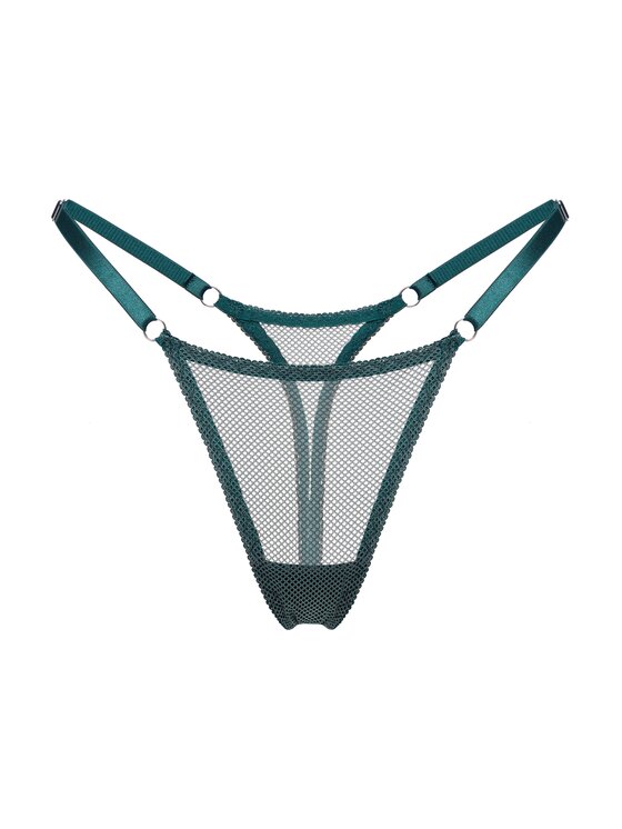 Merci Lingerie Merci Lingerie Stringi EP03BP05T Zielony