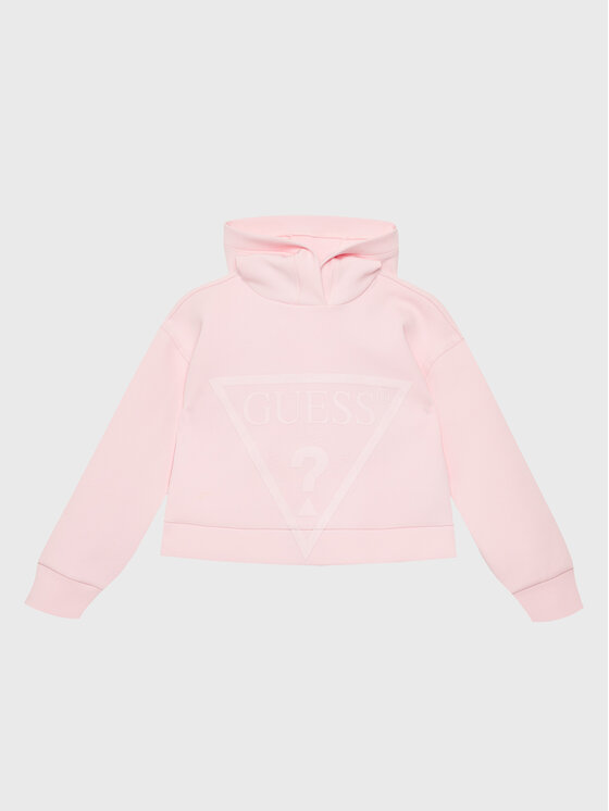 Guess Bluză J2BQ35 FL03S Roz Relaxed Fit
