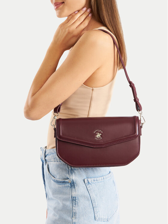 Beverly Hills Polo Club Beverly Hills Polo Club Handtasche BHPC-L-001-06 Dunkelrot