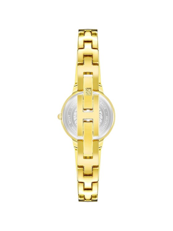 Anne Klein Anne Klein Zegarek AK-2626BKGB Złoty