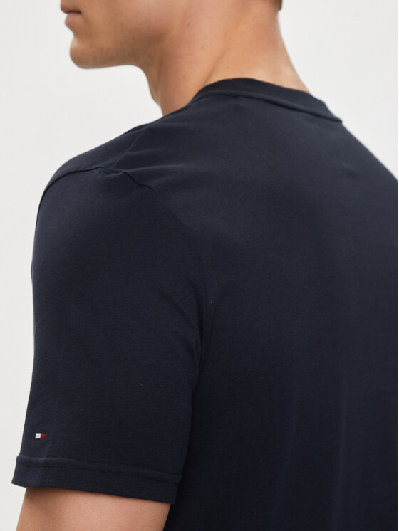 Tommy Hilfiger Tommy Hilfiger T-Shirt UM0UM03196 Dunkelblau Regular Fit