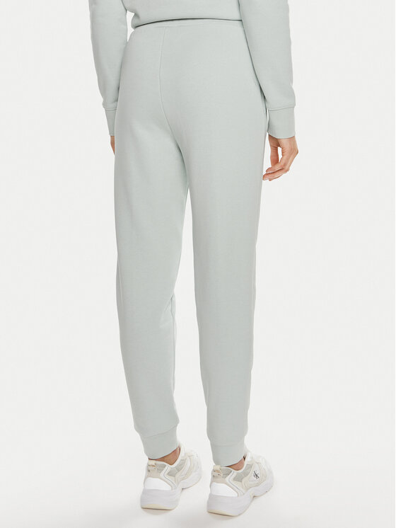 Calvin Klein Calvin Klein Pantaloni trening Micro Logo K20K206632 Verde Regular Fit