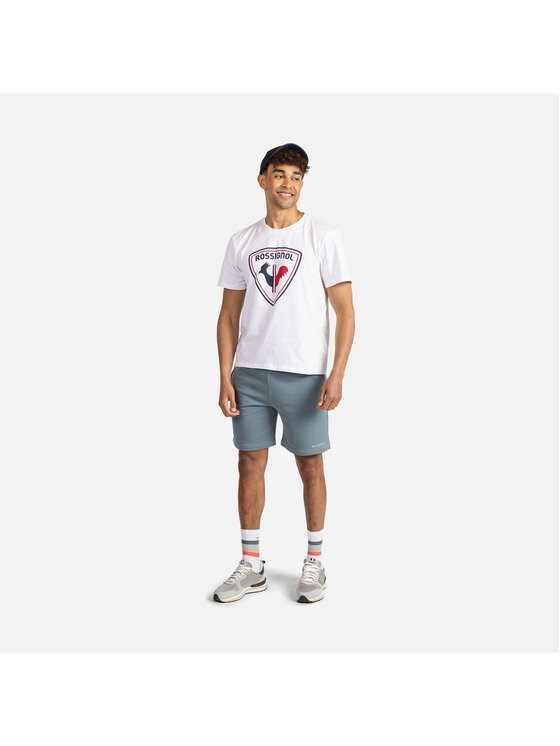 Rossignol Rossignol T-Shirt Cliffside Tee Biały Regular Fit
