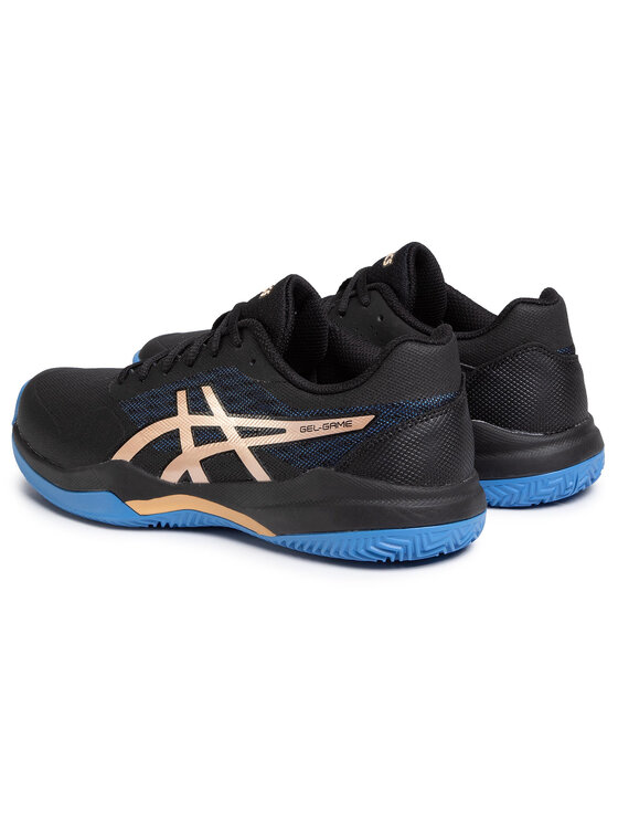 Asics Chaussures Gel Game 7 Clay Oc 1041A046 Noir