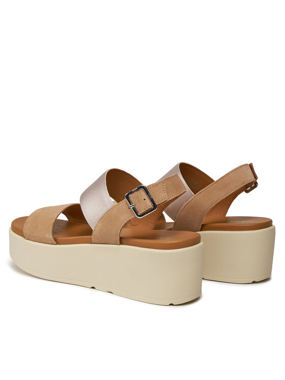 Geox Geox Sandály D Xand 2.2S D45M1A 022BC C5QB5 Béžová