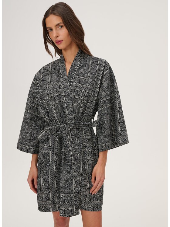 LEBRAND LEBRAND Kimono Liu Czarny