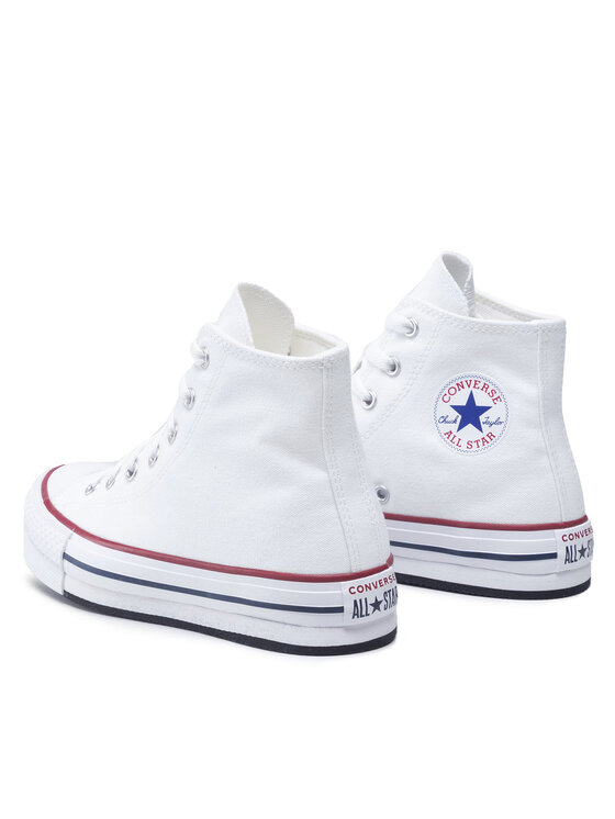 Converse Converse Plátěnky Chuck Taylor All Star Eva Lift Hi 272856C Bílá