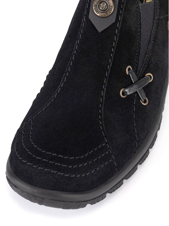 Rieker Rieker Halbschuhe L7171-00 Schwarz