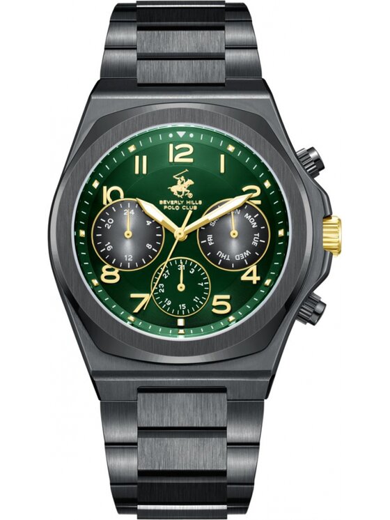 Beverly Hills Polo Club Beverly Hills Polo Club Zegarek BP3777X.670 Zielony