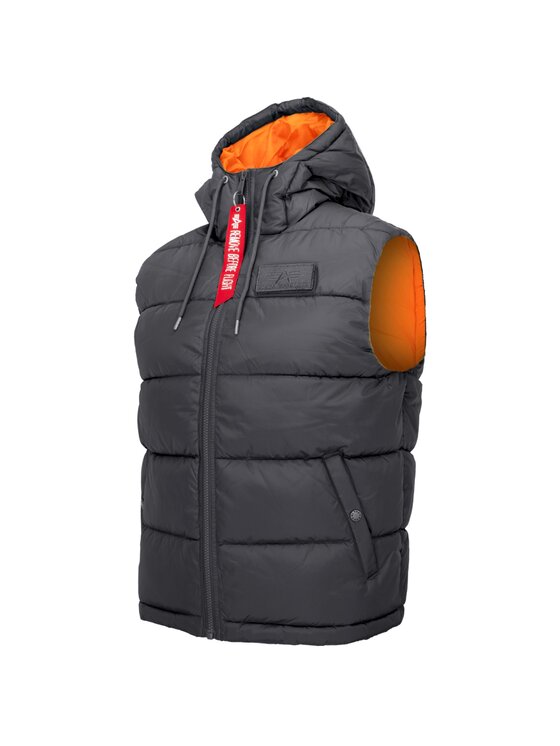 Alpha Industries Alpha Industries Kamizelka AI.118110-136 Szary Slim Fit