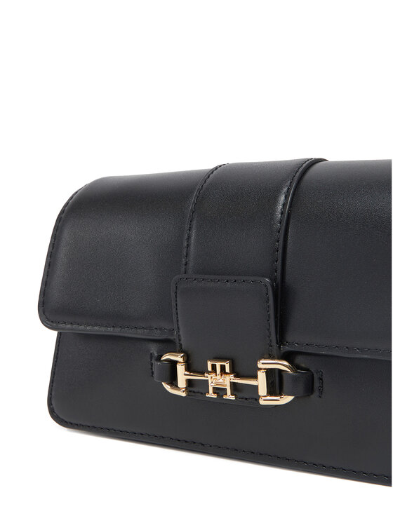 Tommy Hilfiger Tommy Hilfiger Rankinė Heritage Leather Crossover AW0AW17212 Juoda