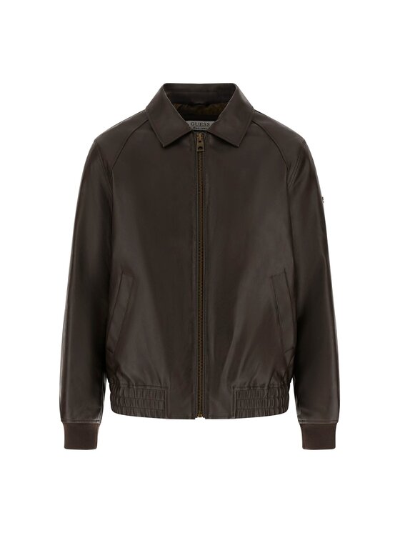 Guess Guess Dirbtinės odos striukė M6RL0A WJ260 Ruda Regular Fit