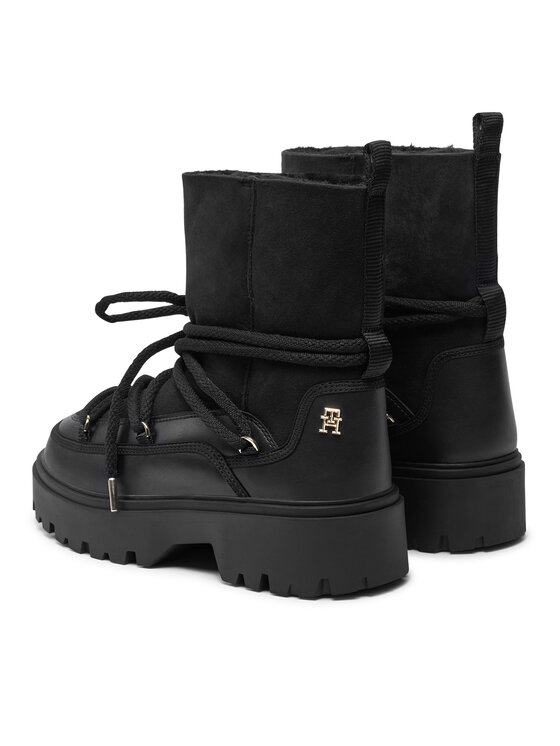 Tommy Hilfiger Tommy Hilfiger Sniego batai FW0FW08085 Juoda