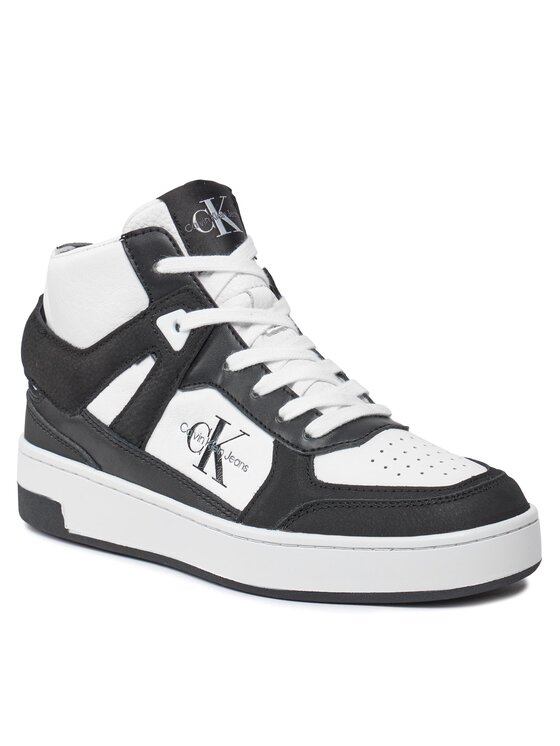 Calvin Klein Jeans Calvin Klein Jeans Αθλητικά Basket Cupsole High Mix Ml Fad YW0YW01300 Μαύρο
