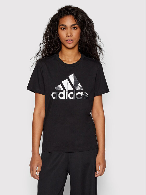 T-shirt Essentials Print Logo HD9328 Nero Regular