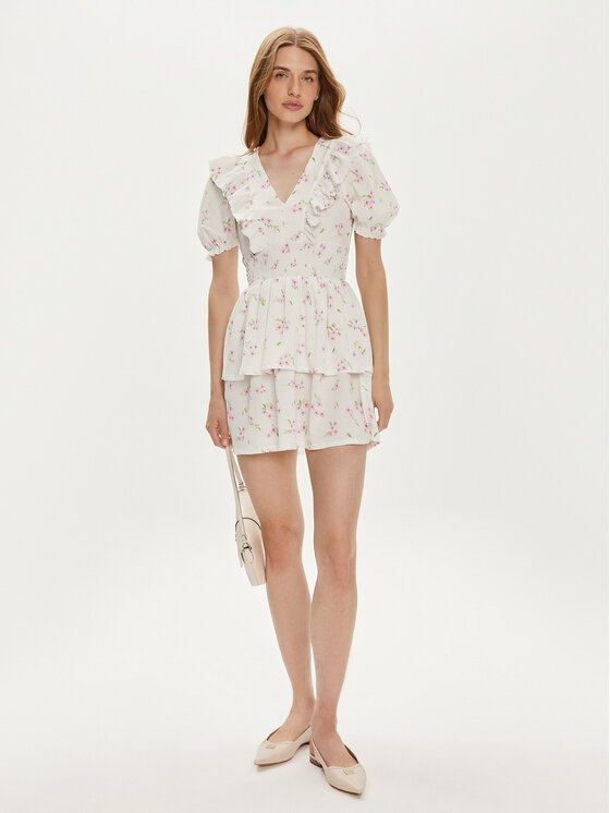 Gina Tricot Gina Tricot Letní šaty 22230 Écru Regular Fit