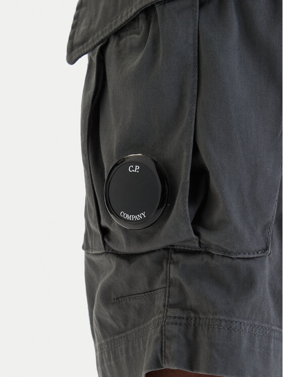 C.P. Company C.P. Company Шорти от плат 20CMBE746A005694G Сив Regular Fit
