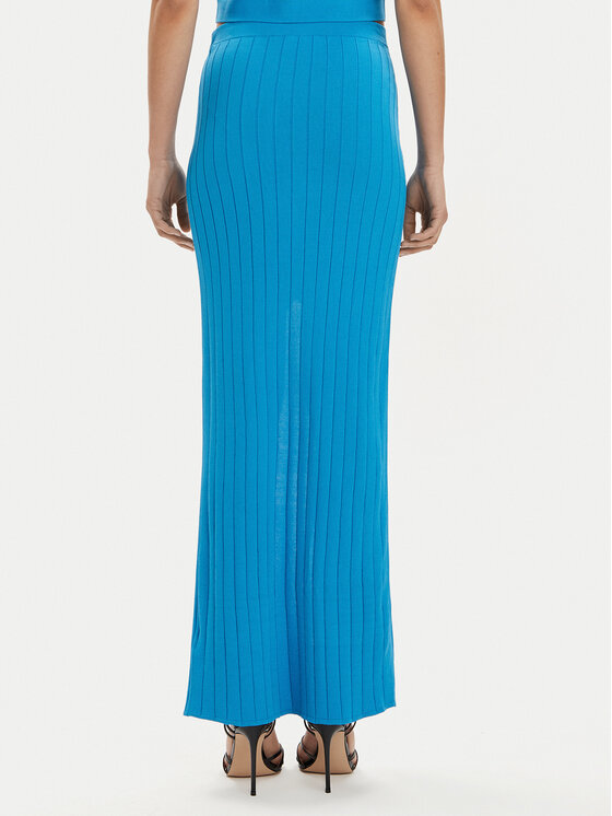 Patrizia Pepe Patrizia Pepe Spódnica maxi 2G0969/K182-CA04 Niebieski Slim Fit