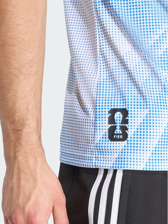 adidas adidas Koszulka techniczna USA Jersey Biały Regular Fit