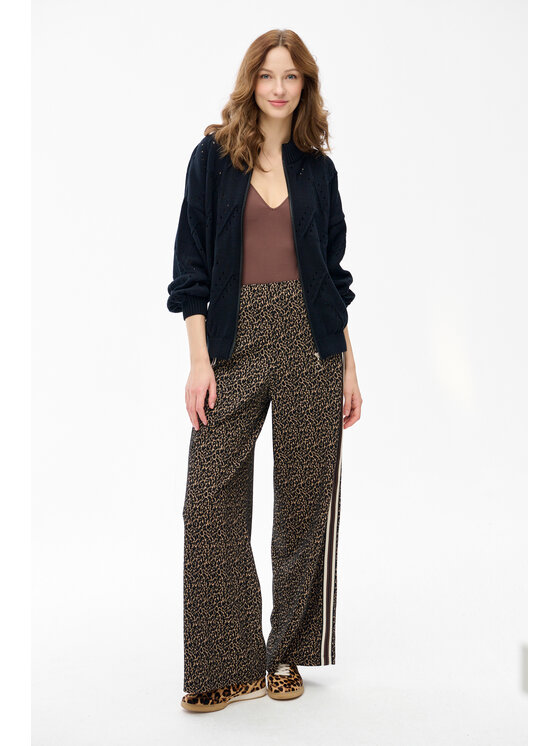 blue shadow blue shadow Kardigan Blash Czarny Regular Fit