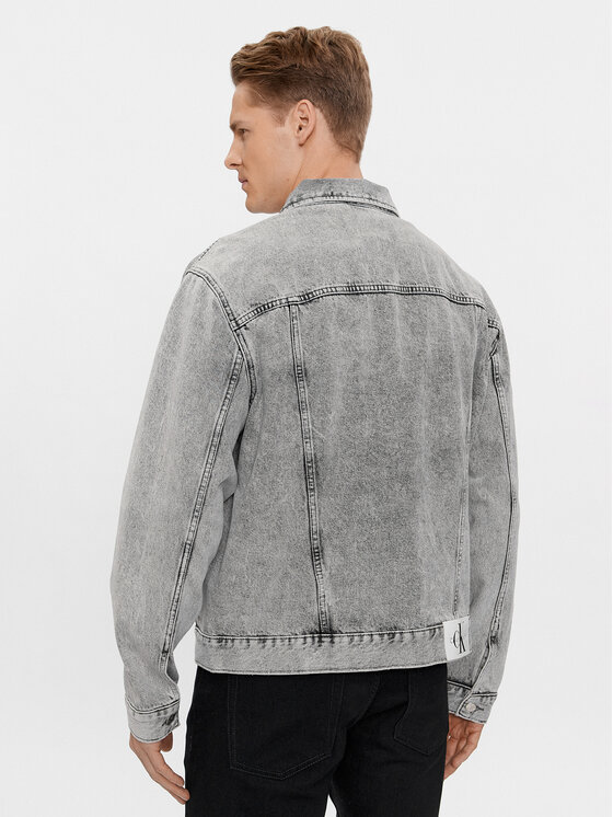 Calvin Klein Jeans Calvin Klein Jeans Džinsa jaka 90's J30J324574 Pelēks Regular Fit