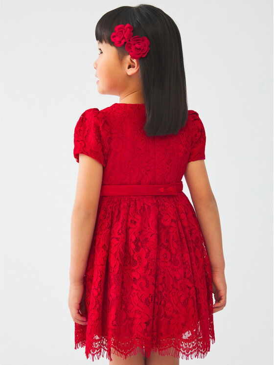 Vestito elegante 5537 Rosso Regular Fit