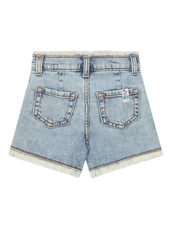 United Colors Of Benetton United Colors Of Benetton Jeans kratke hlače 4UTPG902K Modra Regular Fit