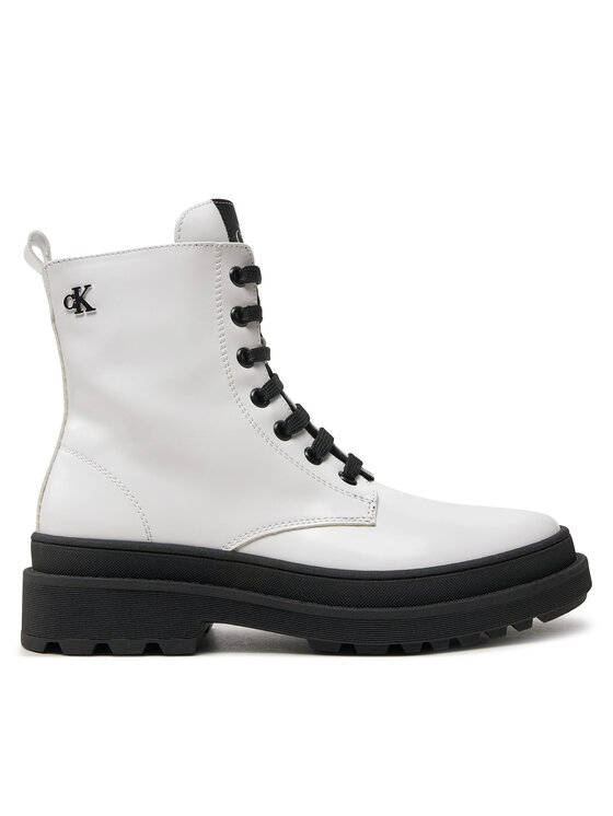 Calvin Klein Jeans Calvin Klein Jeans Planinarske cipele Lace-Up Bootie V4A5-81031-1453 S Bijela