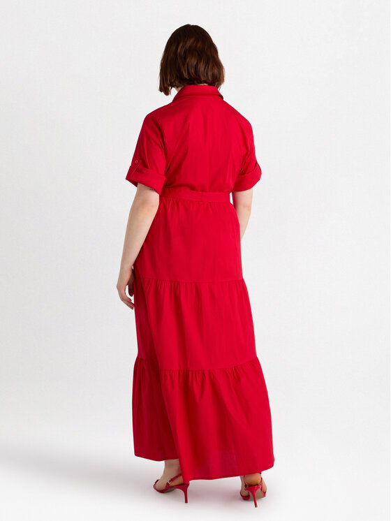 Fiorella Rubino Fiorella Rubino Abito da sera 7061T001705N016 Rosso A-Line Fit