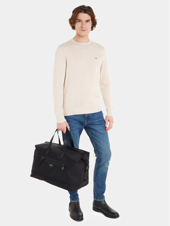 Tommy Hilfiger Tommy Hilfiger Borsa weekend Th Classic Prep Duffle AM0AM11527 Nero